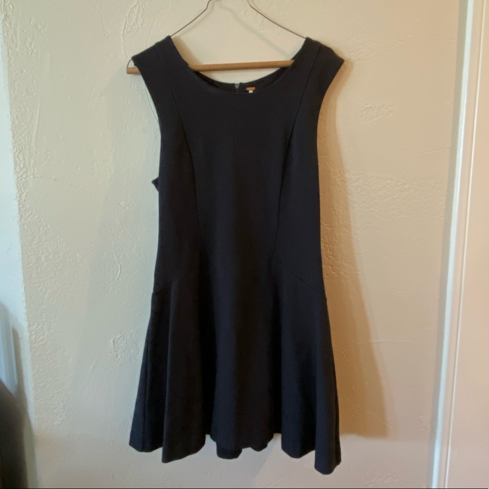 Free People Black Mini Dress
